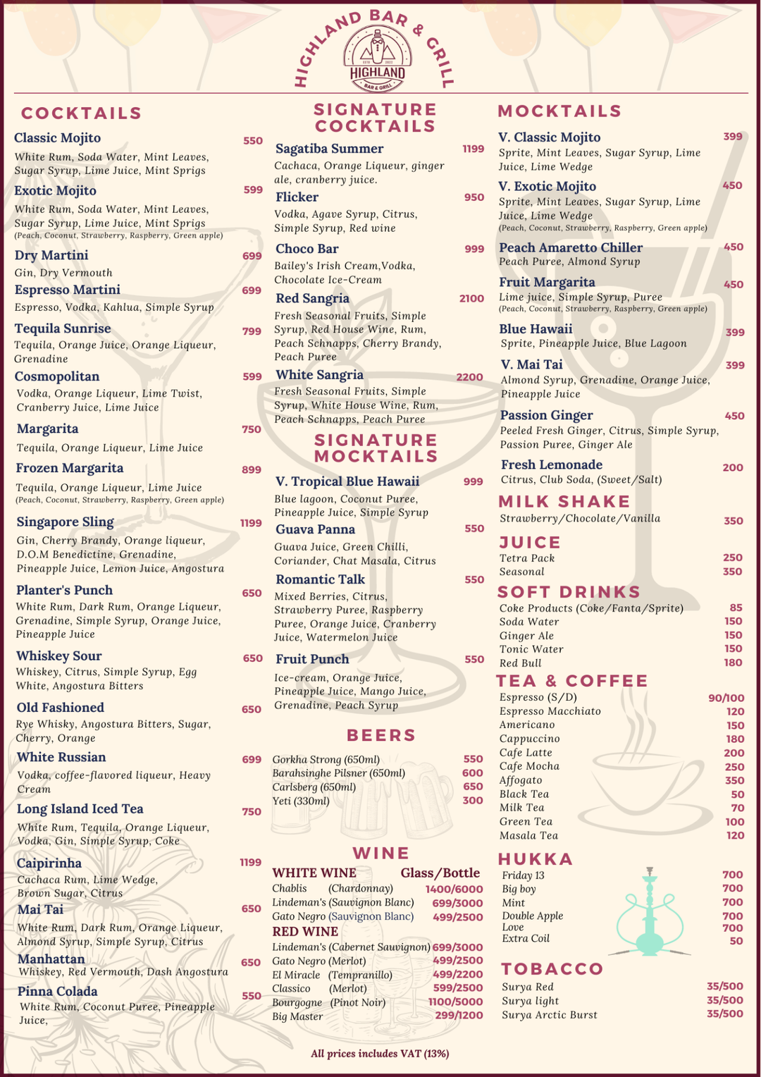 Yala Garden Cafe & Restro menu 4